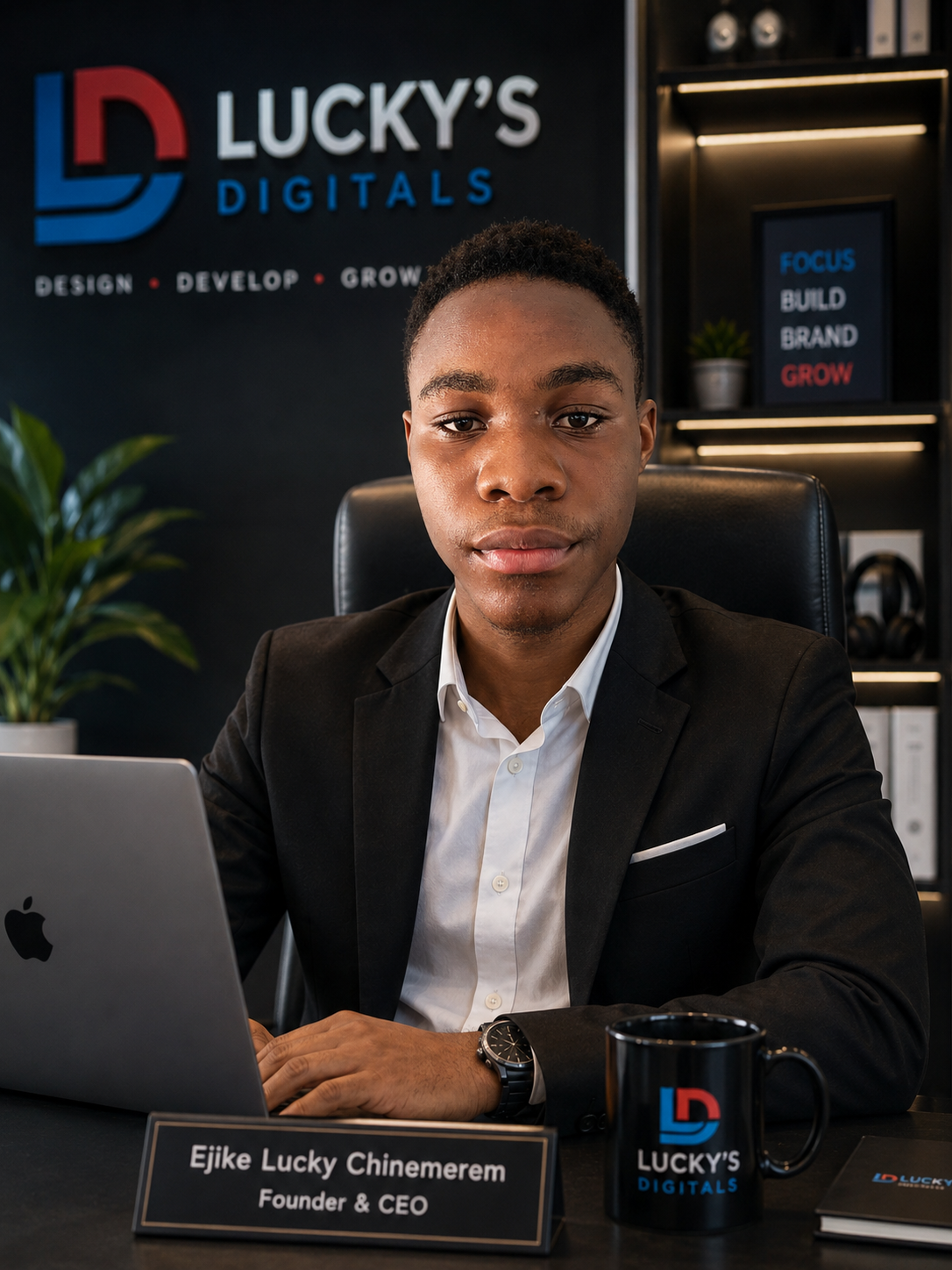 Ejike Lucky Chinemerem, Founder & CEO of Lucky's Digitals