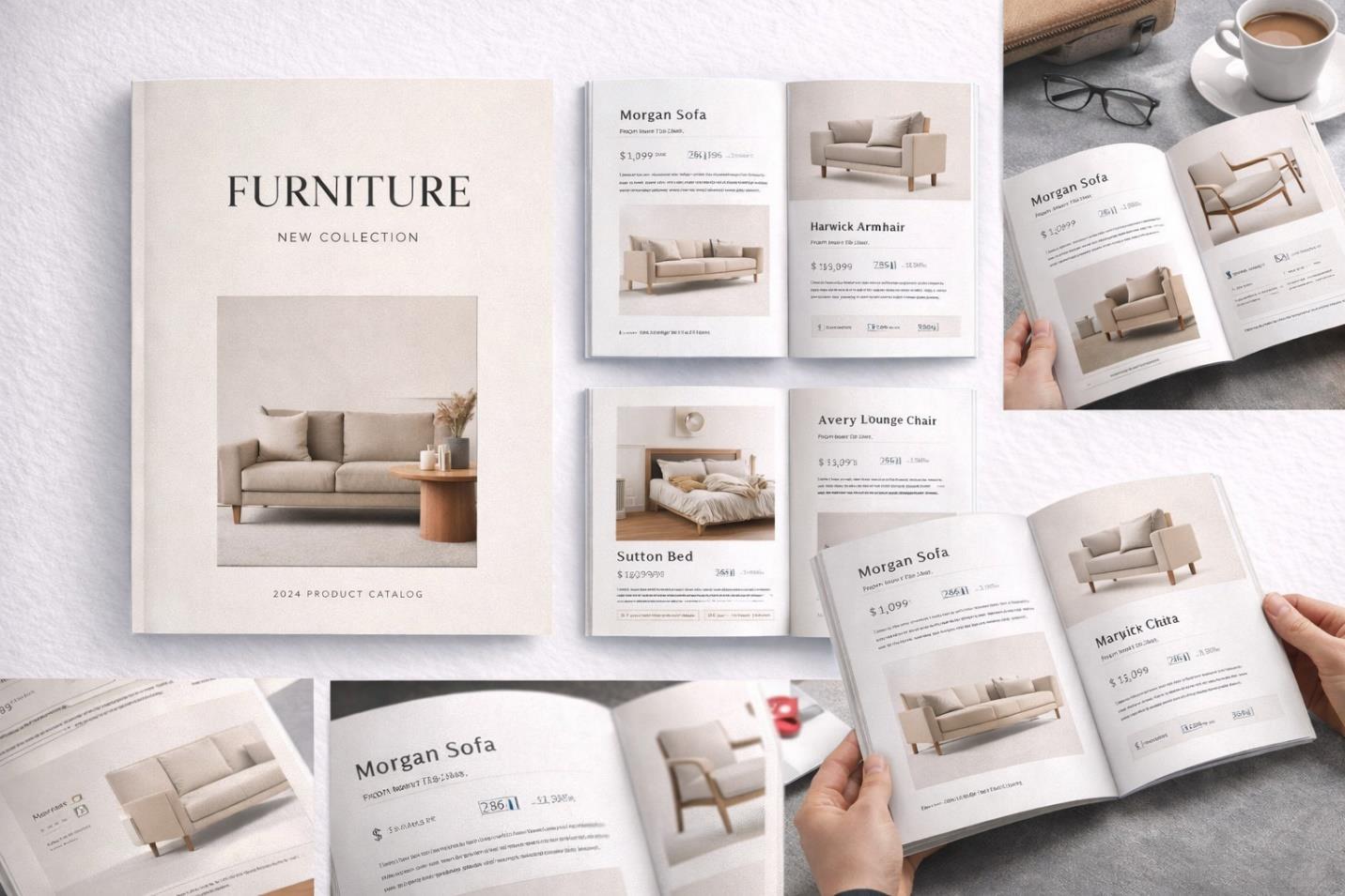 Furniture New Collection – Premium Product Catalog Design — product catalog design by Lucky's Digitals